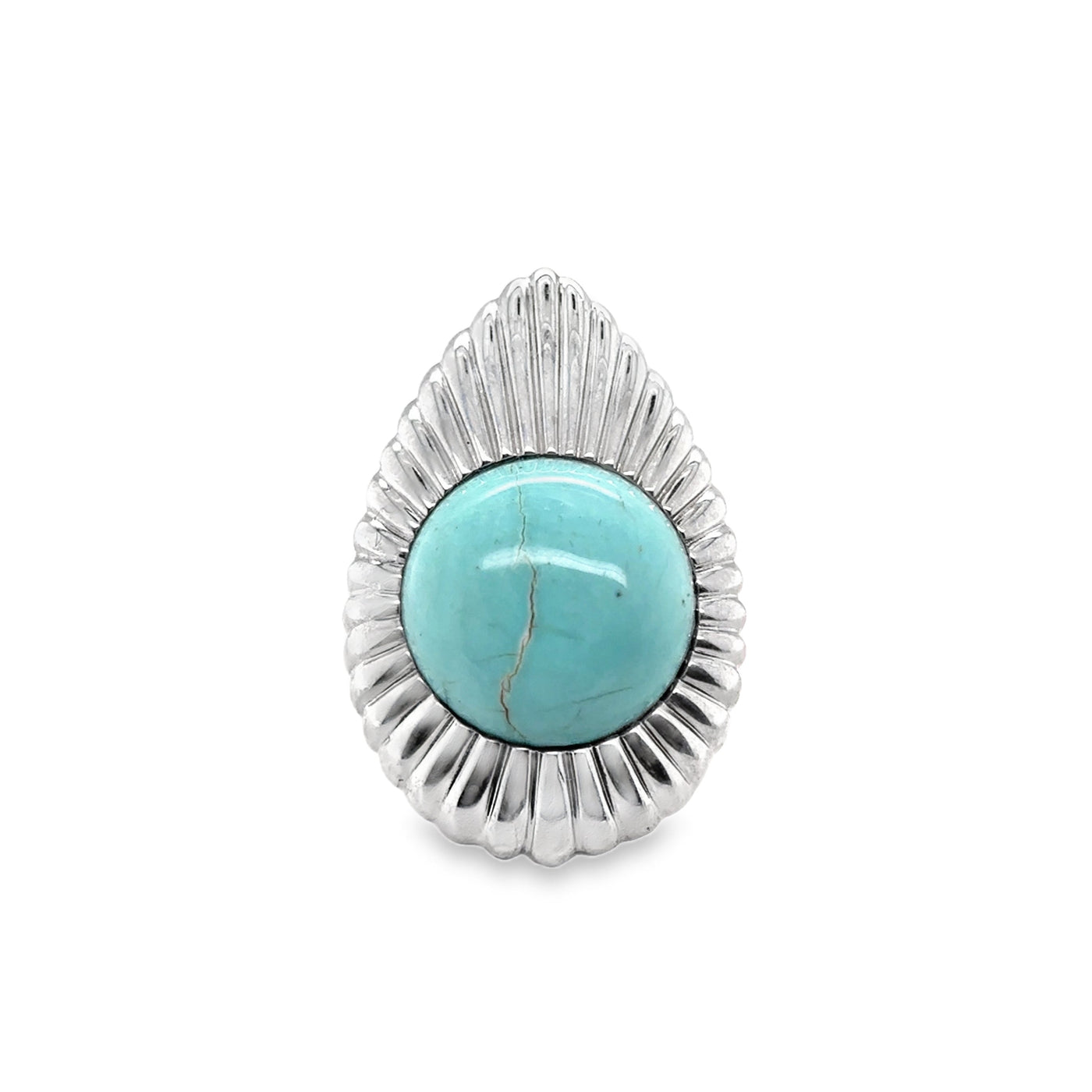 Turquosie "Concho" Ring