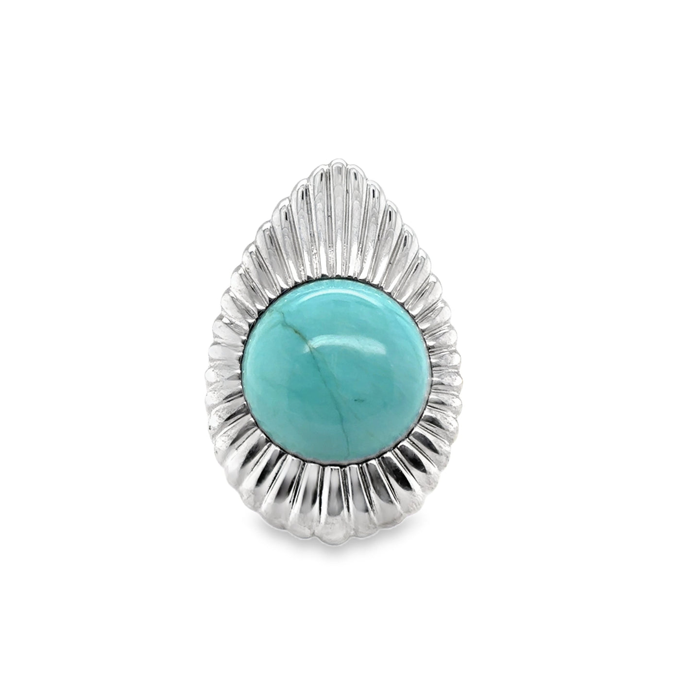 Turquosie "Concho" Ring