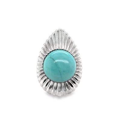 Turquosie "Concho" Ring