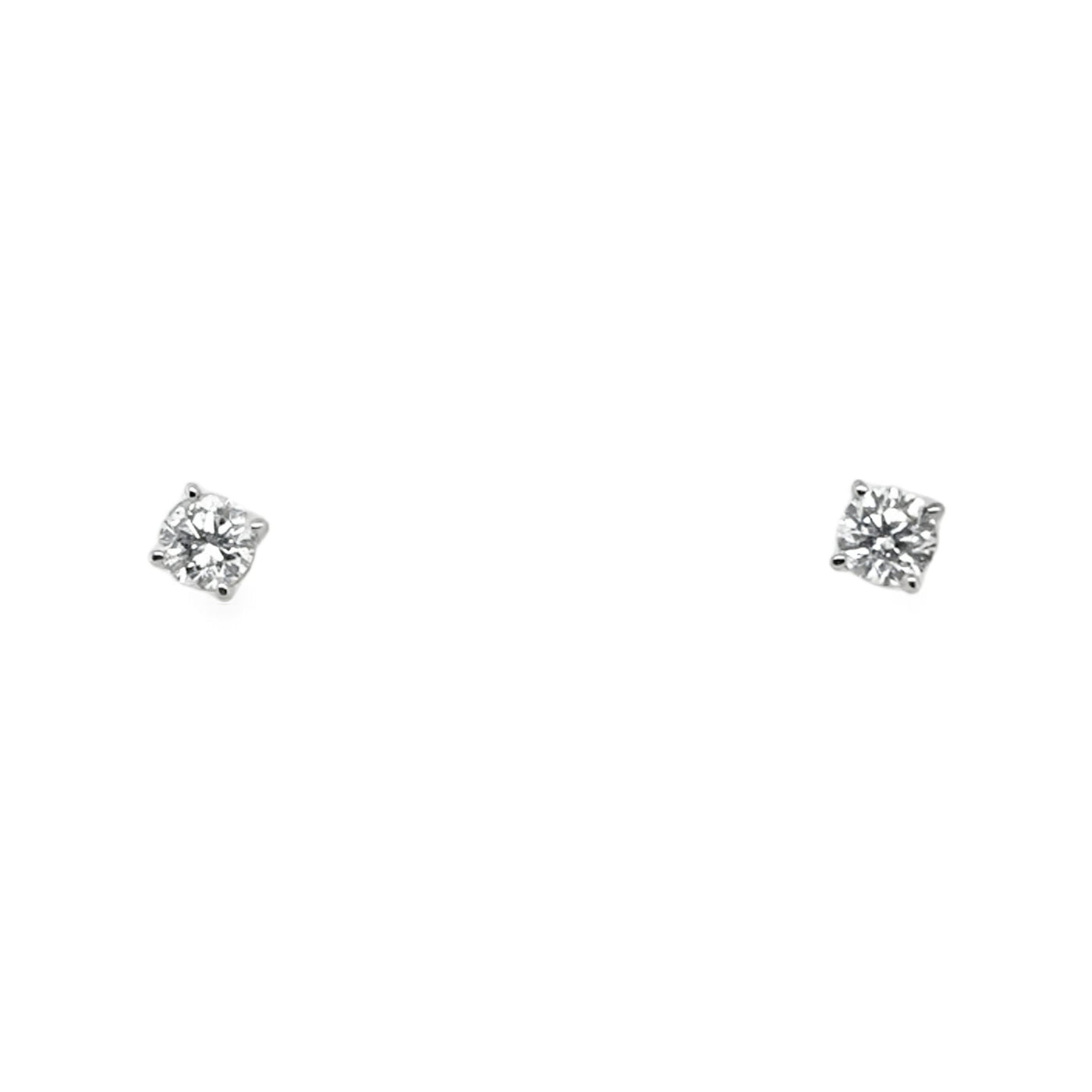 14KW Diamond Stud Earrings
