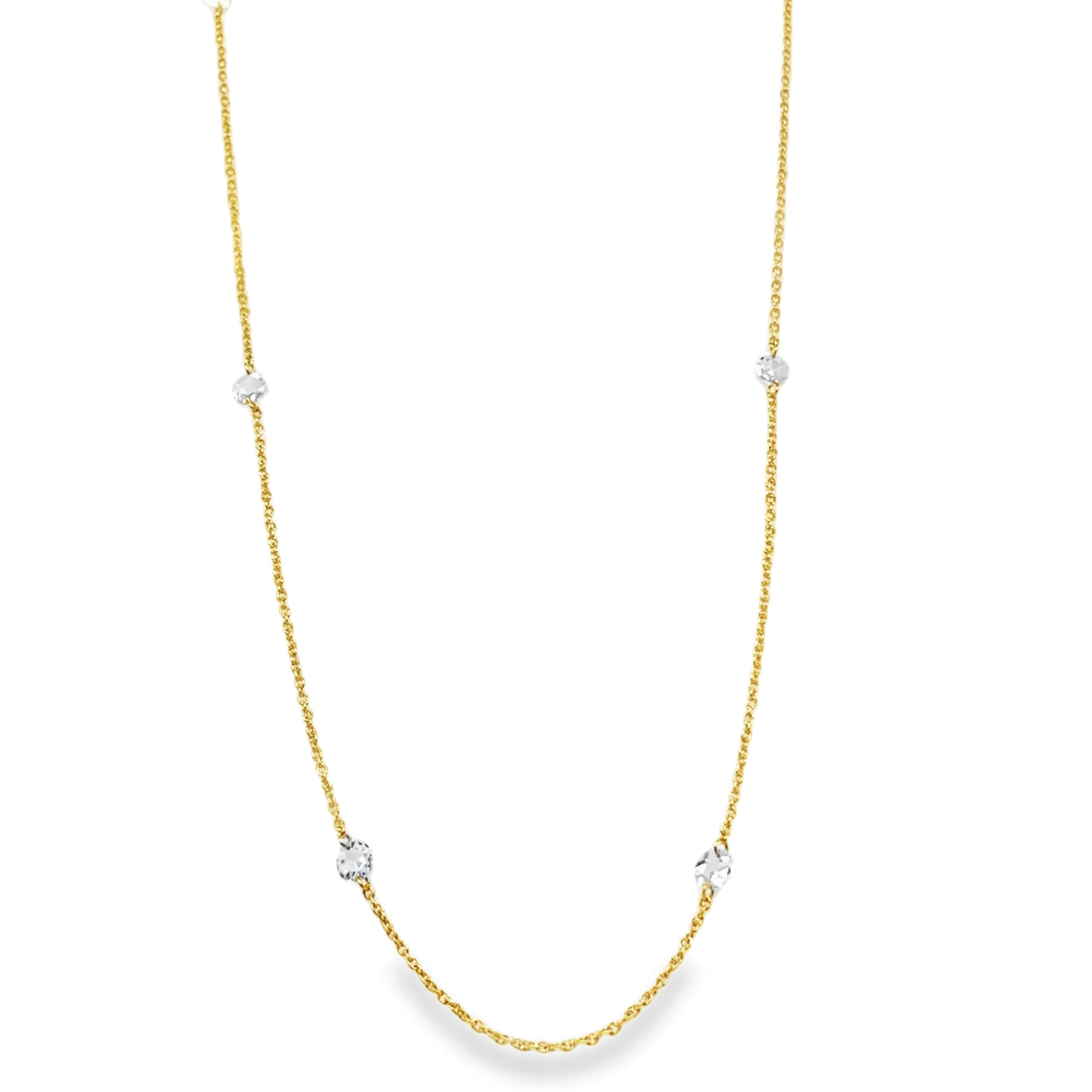 18KY Invisible Diamonds by the Yard