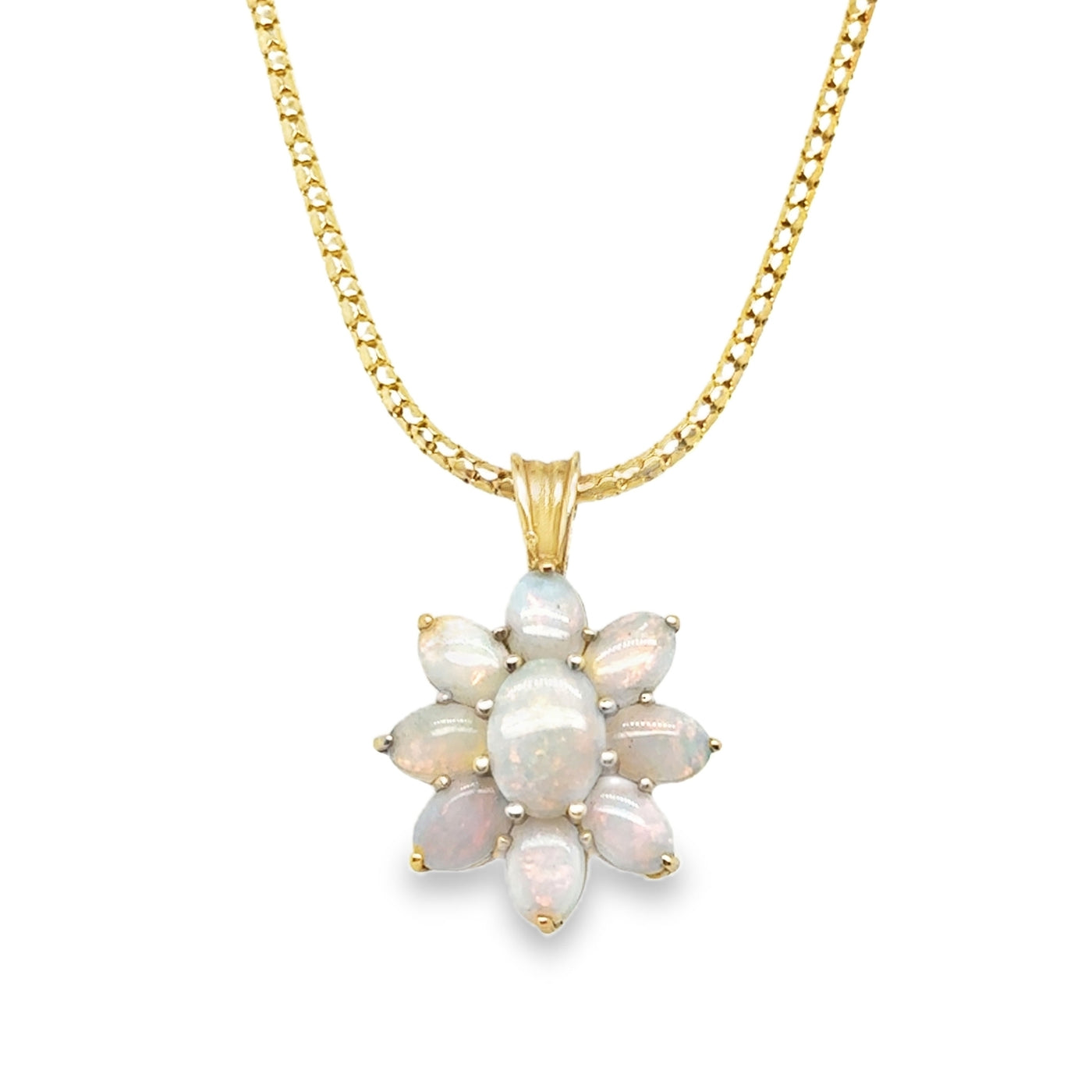 10Y Australian White Opal Pendant