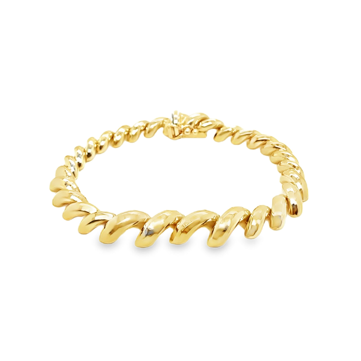 14KY Macaroni Bracelet