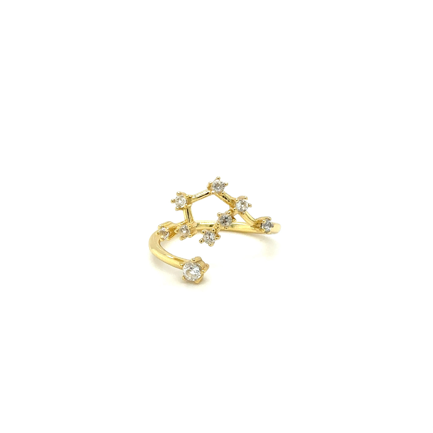Aquarius Zodiac Ring