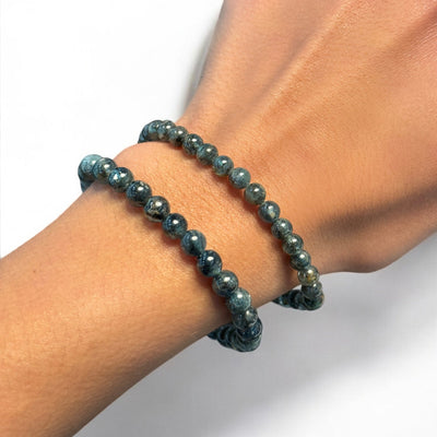 Gem Bracelet Seraphinite 5-6mm