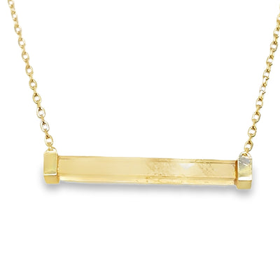 925 Bar Necklace