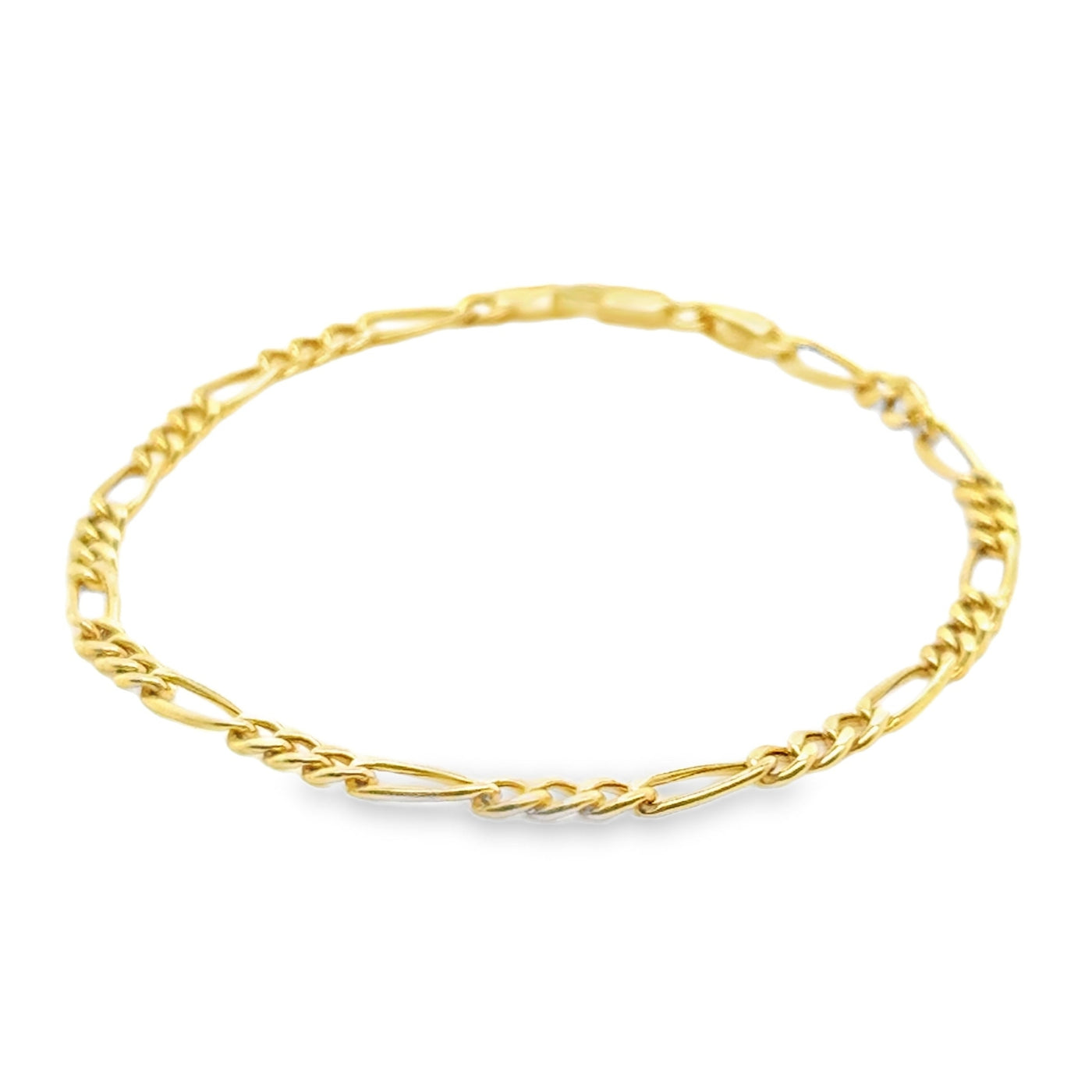 14KY Bracelet Figaro