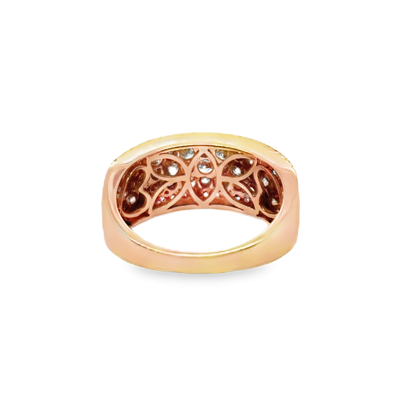 14KR Chocolate Diamond Band