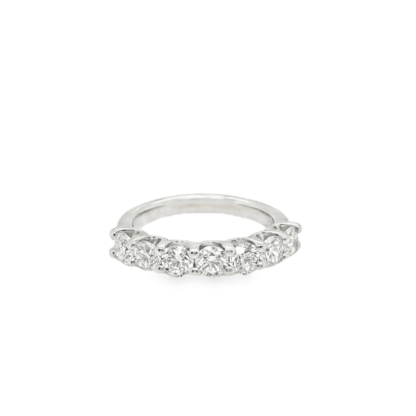 Platinum 7-Stone Diamond Band