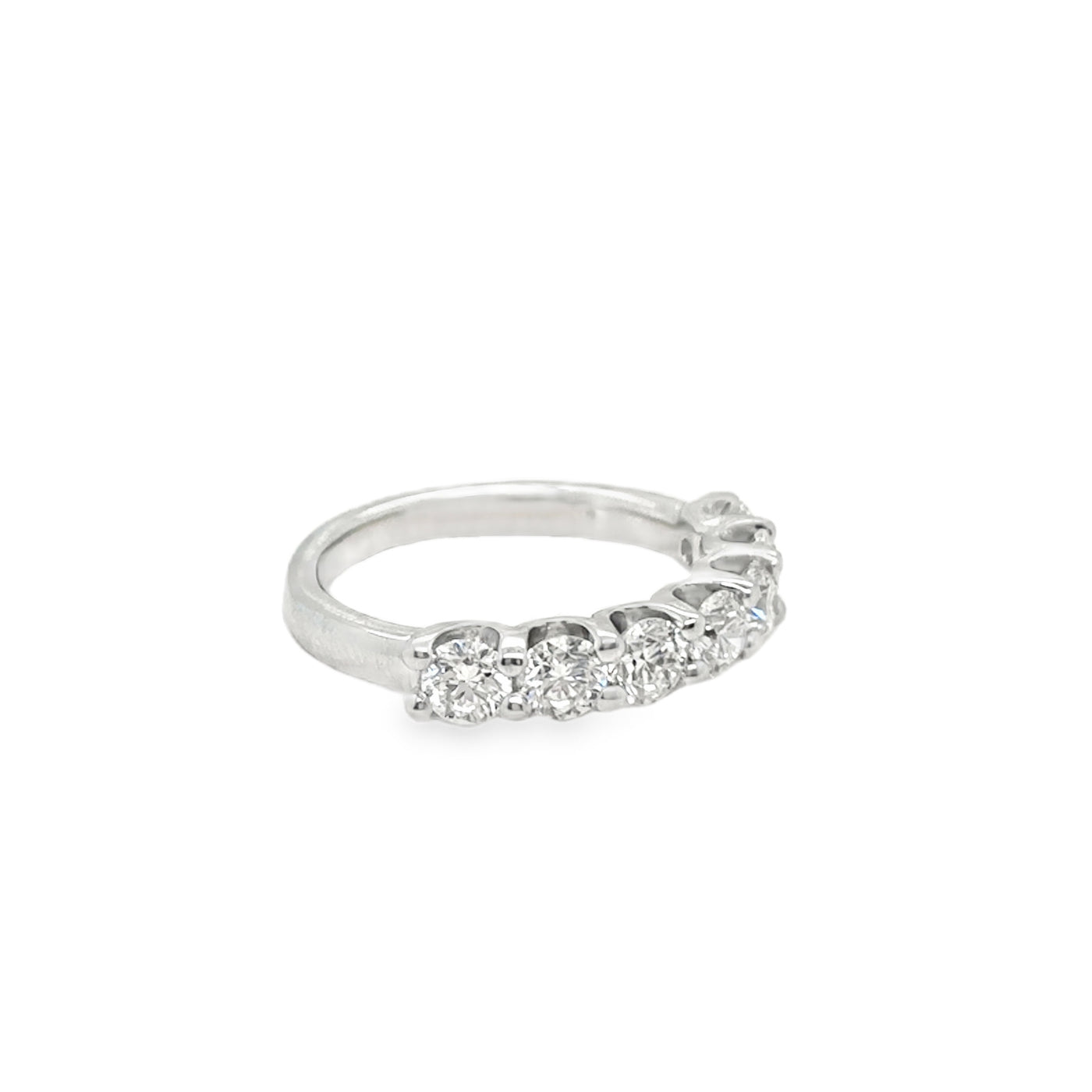 Platinum 7-Stone Diamond Band