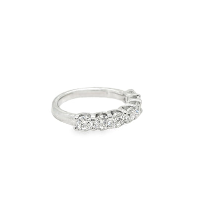 Platinum 7-Stone Diamond Band