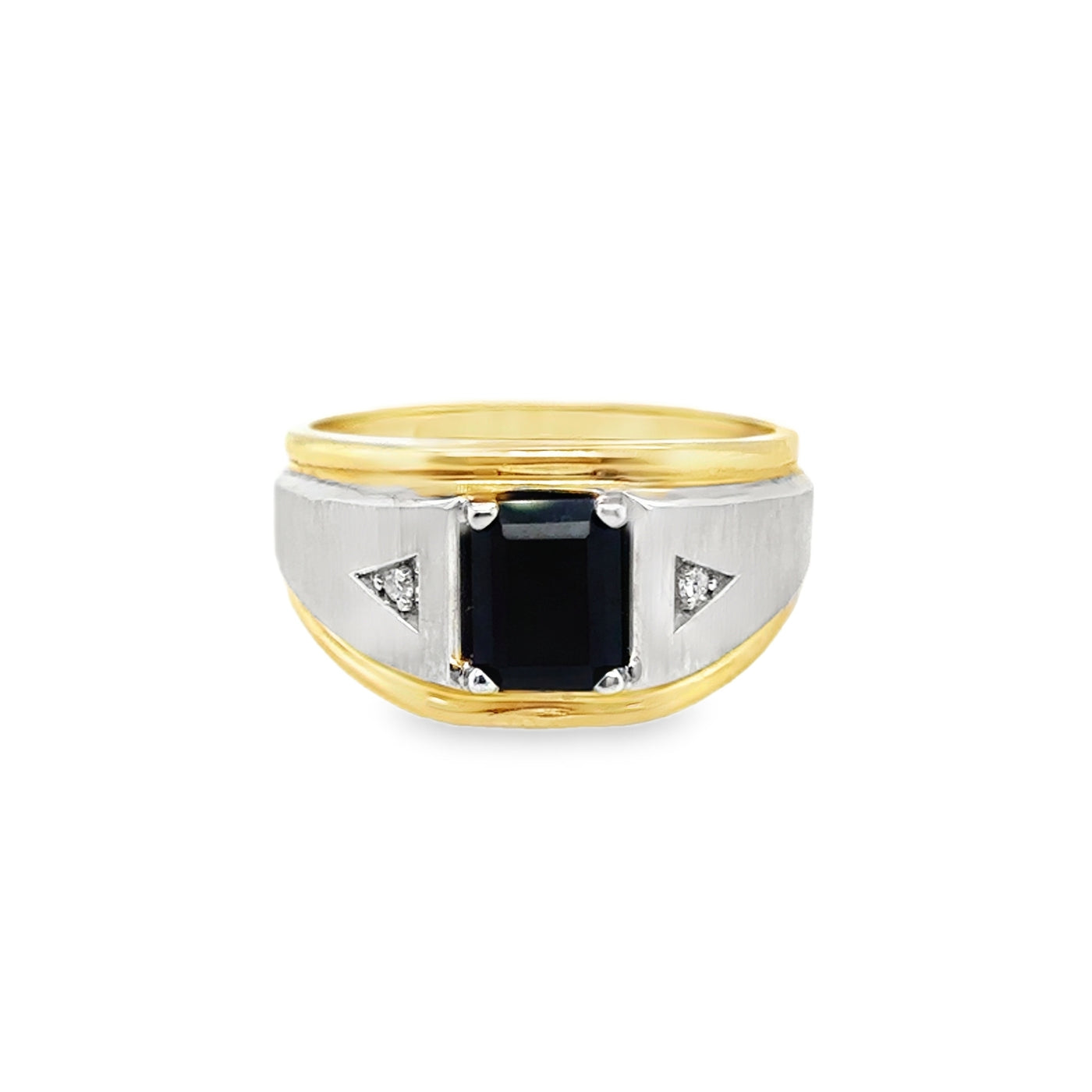 14K Onyx Ring