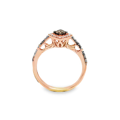 14KR Chocolate Diamond Ring