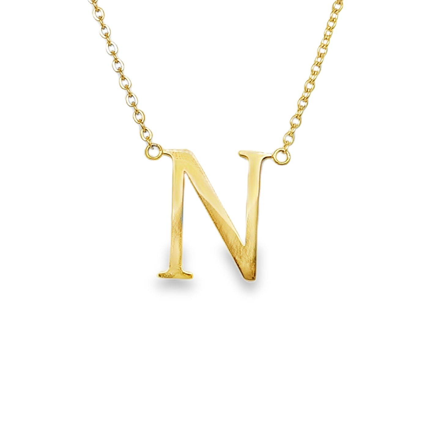 925 Initial Necklace