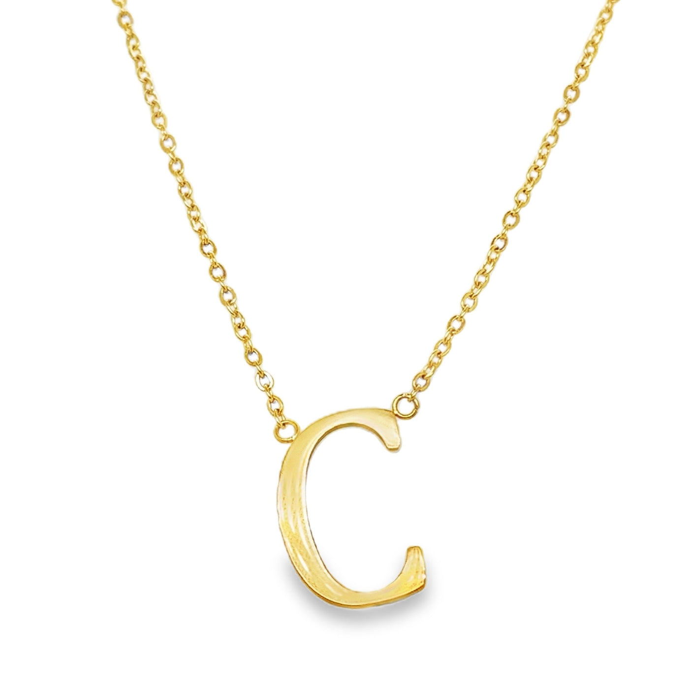 925 Initial Necklace