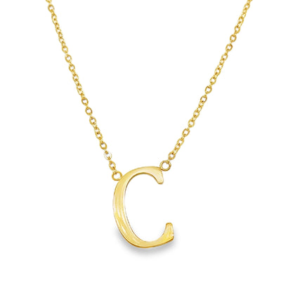 925 Initial Necklace