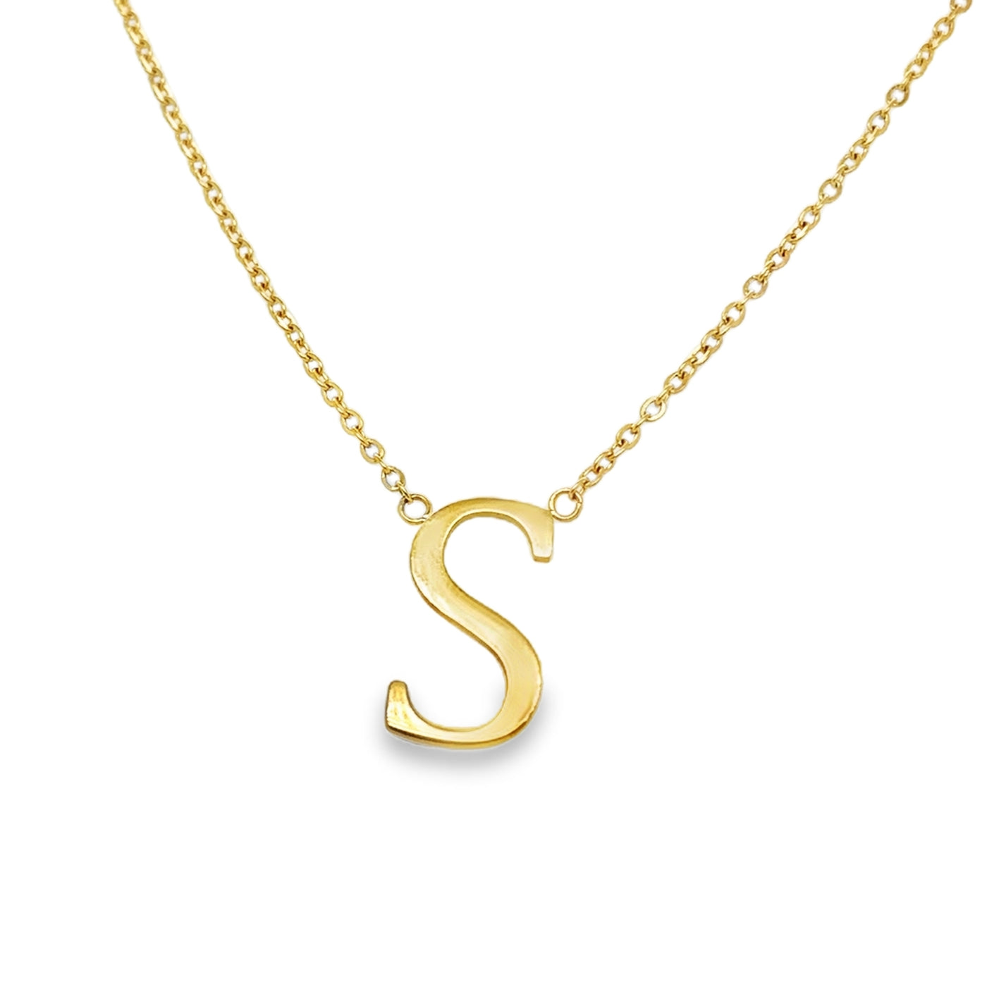 925 Initial Necklace