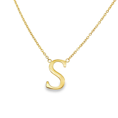 925 Initial Necklace