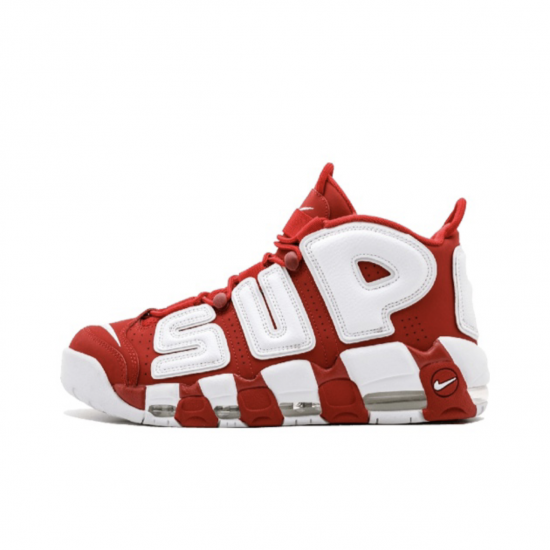 Supreme x Nike Air More Uptempo Red