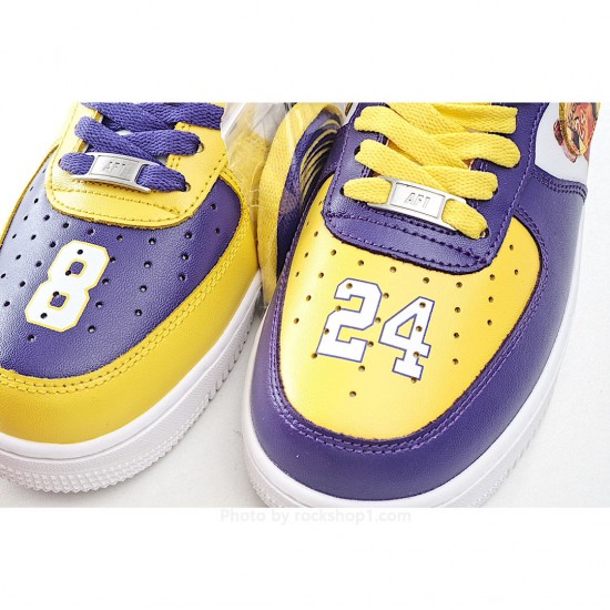 Nike Air Force 107 Purple Sneakers