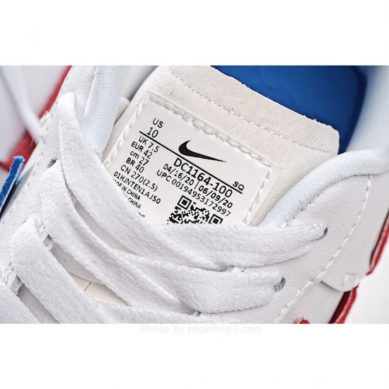 Nike Air Force 1 Low Low Top White Red Blue