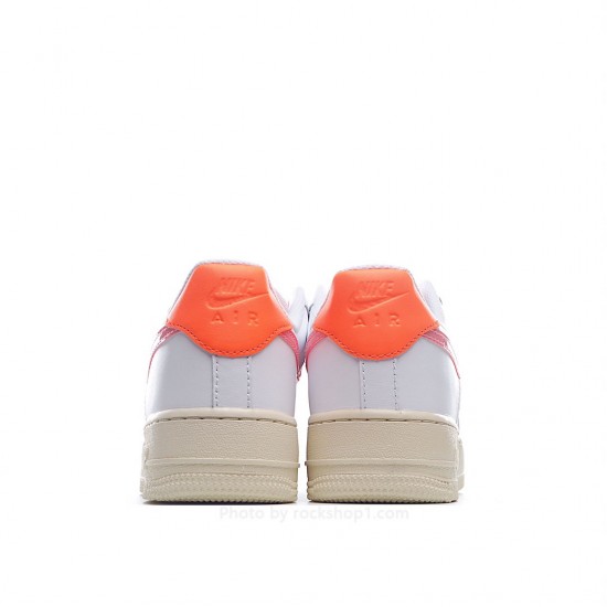 Nike AIR FORCE 107 LOW "White/DigitalPink Coral Pink"