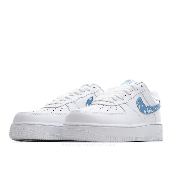 Nike Air Force 1 White and Blue