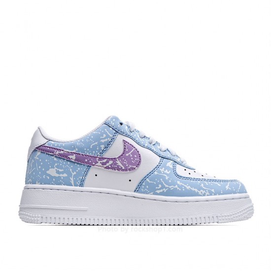 Nike  Air Force1 Low White blue 