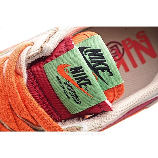 Nike sacai x Clot x LDWaffle 'Net Orange Blaze'