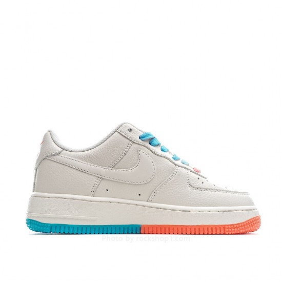 Nike Air Force 1 Low 07m Orange Blue Miami Low Top