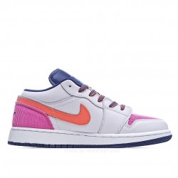 Air Jordan 1 Low GS 'Fire Pink Hyper Crimson'