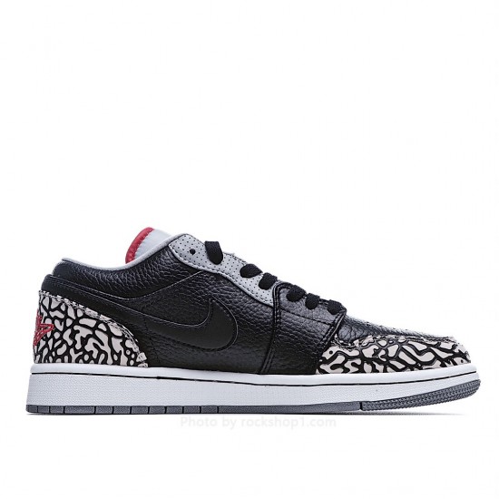 Air Jordan 1 Phat Low 'Black Cement'