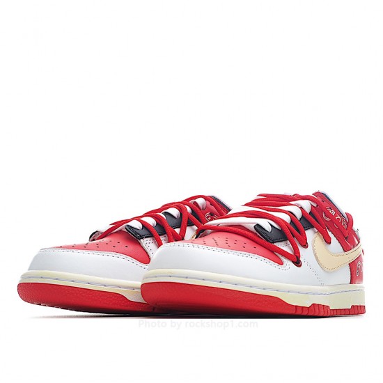 NBA x Nike Dunk Low "University Red" Low Top