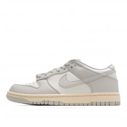 Nike Dunk LOW "Light Bone" White Grey