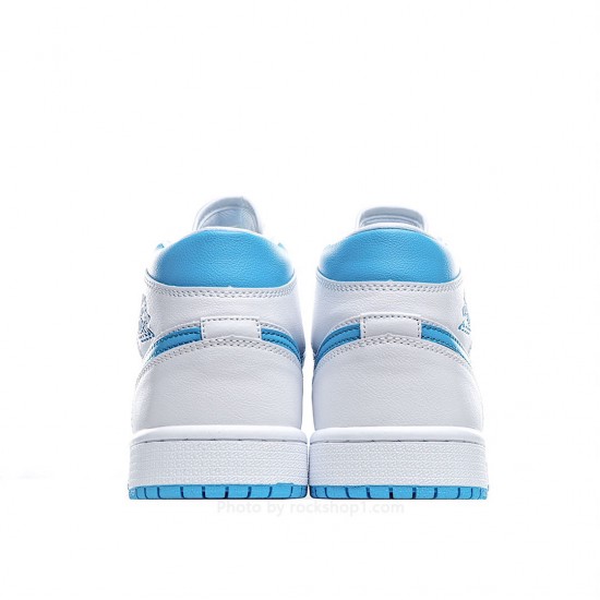 Wmns Air Jordan 1 Mid 'UNC'