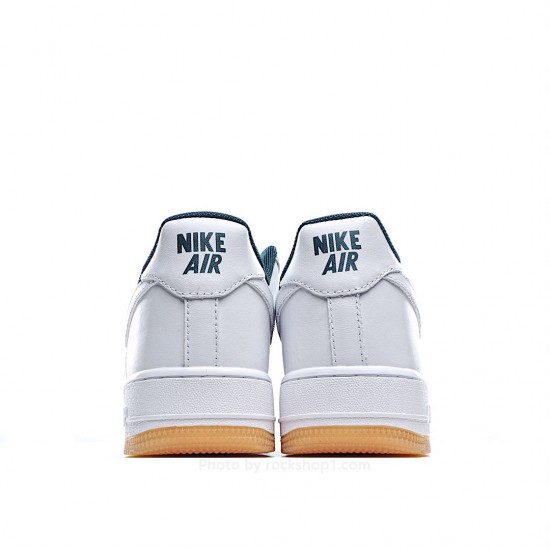 Nike Air Force 1 LowWhite/Graphite Green Low Top Sneakers