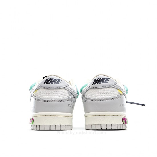 Nike 0ff-White x Nike Dunk Low "04 of 50" OW White Grey