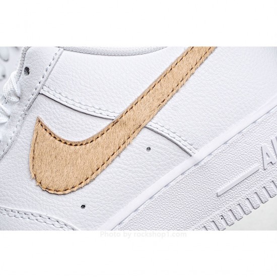 Nike Air Force 1 Low Low Top White Brown