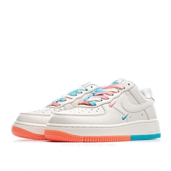 Nike Air Force 1 Low 07m Orange Blue Miami Low Top