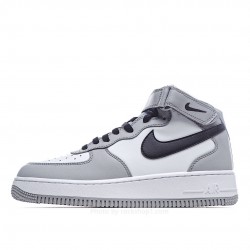 Nike Air Force 1 Mid Top Off-White Black