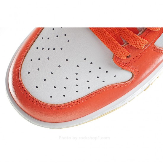 Nike Dunk Low "Golden Orange" Platinum Orange Sneakers