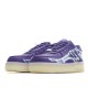 NikeAir Force 1 Skeleton Low Top Sneakers Purple