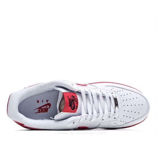 Nike Air Force 1 Low Low Top White Red