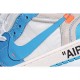 Air Jordan 1 Retro High OFF-WHITE University Blue UNC THE THE OW北卡蓝 