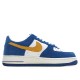 Nike Air Force 1 Blue and Yellow