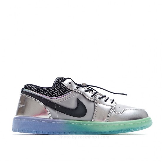 Wmns Air Jordan 1 Low SE 'Metallic Silver Gradient'