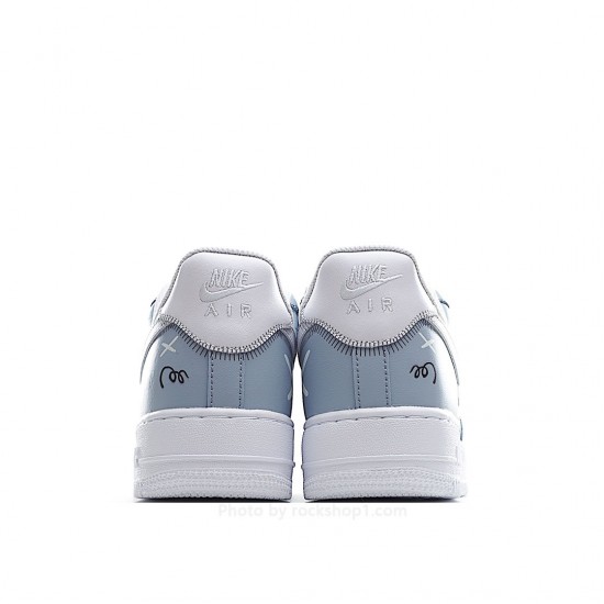 KAWS x Nike Air Force 1 Low Low-Top Sneakers