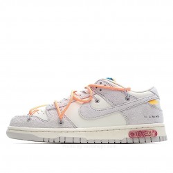 Nike SB Dunk OFF-WHITE Grey Powder Blue