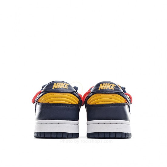 OFF-WHITE x Futura x Nike Dunk Low 板鞋  