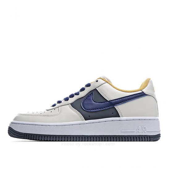 Nike Air Force1 LOW07 Beige Blue Grey